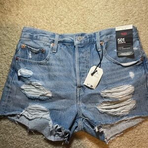 BRAND NEW Levis Jean Shorts 501